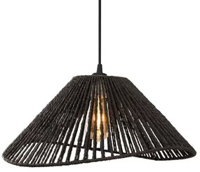 Lustră pe cablu MAXLIGHT P0579 AMALFI 1xE27/15W/230V d. 45 cm negru