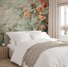 Fototapet - Trandafiri Pastel (147x102 cm)