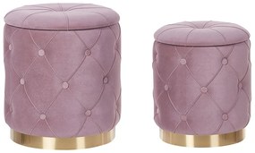 Set 2 buc taburete Puble (roz). 1082038