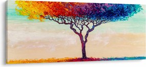 Tablou cu pom pictat (120x50 cm)