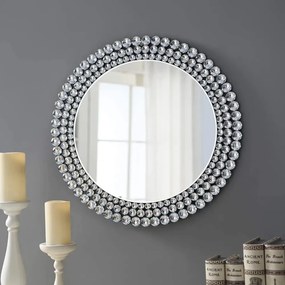 RESIGILAT- Oglindă decorativa de perete, Argintiu