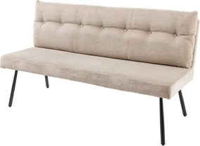 Bancheta moderna BIG GEORGE 160cm sampanie bej