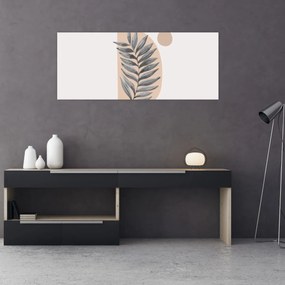 Tablou - Foaie ilustrată N⁰1 (120x50 cm)