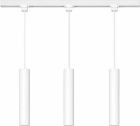 Philips - Lustru suspendat pe cablu pentru sistemul pe șină EASYLINK 3xGU10/7W/230V 157 cm alb