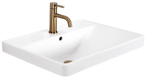 Lavoar incastrat Alisha alb L61 cm