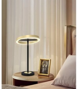 Lampă LED tactilă dimabilă Wofi 8016-104 BREST LED/10,5W/230V negru/auriu