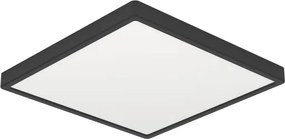 Eglo 901328 - Plafonieră LED pentru baie FUEVA LED/7W/230V 15x15 cm IP44 negru