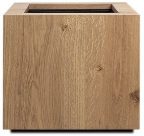 Ghiveci din lemn cu auto-irrigare TAMMI, quadrat, mai multe variante - Hobby Flower Dimensiuni: 40 x 40 x 35, Culoare: lemn rustic