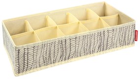 Tescoma Organizator pentru șosete și lenjerieFANCY HOME, 40 x 18 x 10 cm, crem, S