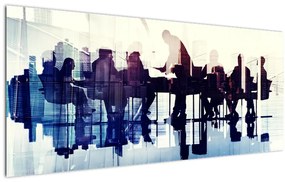 Tablou cu muzicieni (120x50 cm)