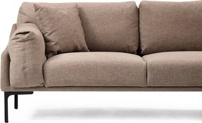 Colțar bej Artie Leo, colț pe partea dreaptă