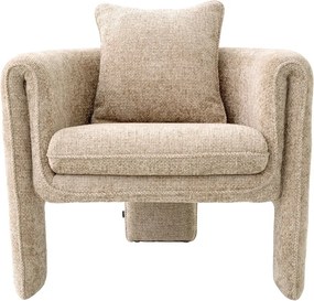 Fotoliu LUX design elegant Toto, Lyssa sand