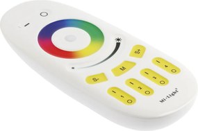 Telecomandă GTV pentru bandă LED RGBW, 4 zone, alb Alb, Plastic