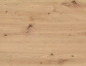 Masa extensibila de dining GASTON 100(135)X100 cm, decor stejar artisan