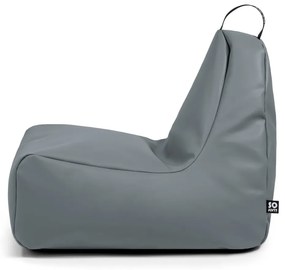 Fotoliu bean bag bej cu tapițerie din imitație de piele Chill L – So Soft?