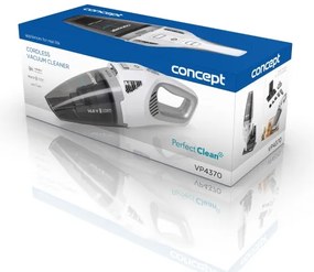 Concept VP4370 - Aspirator manual WET & DRY PERFECT CLEAN 90W/14,8V 2200 mAh alb