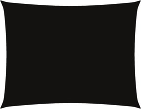 vidaXL Pânză parasolar, negru, 6x8 m, țesătură oxford, dreptunghiular