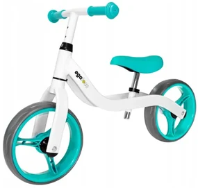 Bicicletă copii fără pedale WHITE TURQUOISE