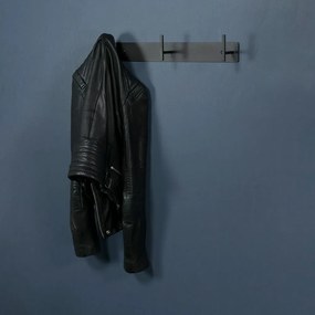 Cuier de perete negru din metal 44 cm Chapman – Spinder Design