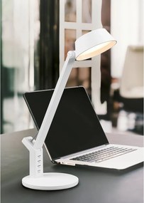 Veioză alb mat LED cu intensitate reglabilă (înălțime 40 cm) Ava – Trio