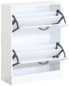 Botník BOTNIX, 2 etaje, alb