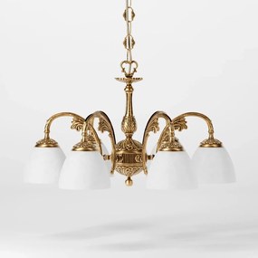 Candelabru din alama stil Art Nouveau Beatrice