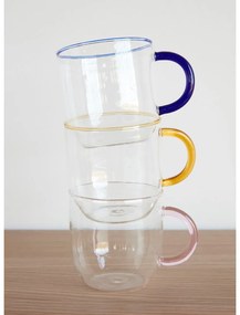 Căni 4 buc. din sticlă Kiosk – Hübsch