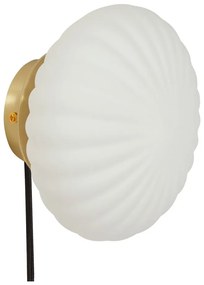 Aplică de perete albă Kumu – Hübsch