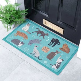 Covoraș de intrare 40x70 cm Cats – Artsy Doormats