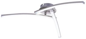 Plafoniera LED moderna design slim TANSY 18W 67098-18 GL