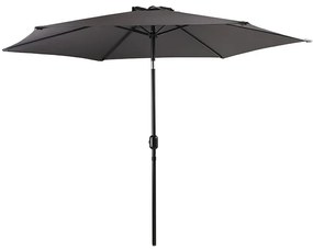 Parasol de grădină Gina gri 300 cm