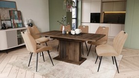 Mazzoni LEONEL Nuc Elegant - MASĂ PLIABILĂ MODERNĂ PÂNĂ LA 180 cm!