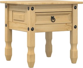 vidaXL Măsuță laterală "Corona", 50x50x50 cm, lemn masiv de pin