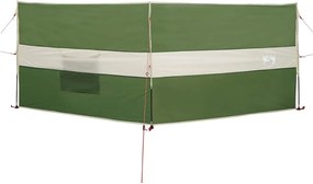 vidaXL Paravan de camping verde 344x120 cm impermeabil