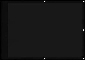 vidaXL Paravan de balcon, negru, 75x700 cm, 100% poliester oxford