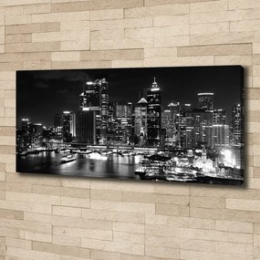 Tablou pe pânză canvas Sydney pe timp de noapte