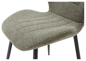 Scaune de dining verzi 4 buc. Muli – Marckeric