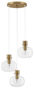 Lustra cu 3 pendule design modern CINZIA