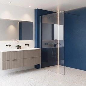 Paravan de dus Rea Flexi 130 cm crom