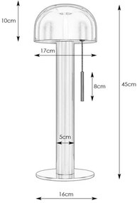 Lampă de masă COSTA 2xG9/18W/230V negru/auriu Markslöjd 108576