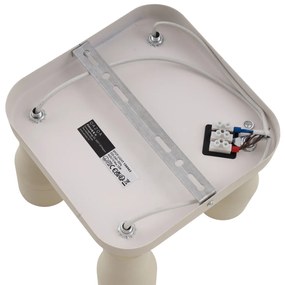 Spotlight tavan patrat bej GU10 50mm 4 lumini - Stanley