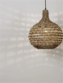 Lustra / Pendul modern design natural GRIFFIN D-46cm