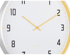 Karlsson 5969BY ceas de perete design galben,diametru 40 cm