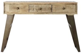 Consola, natur, din lemn de mango, Elora