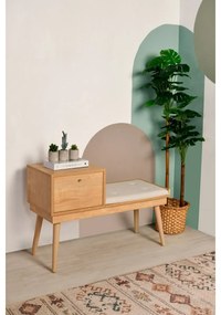 Bancă Urban Cream and Oak