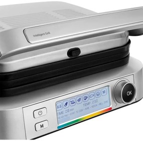 Grătar de contact Sencor 2100W/230V crom mat