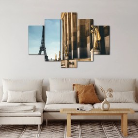 Tabou din piața Trocader, Paris (150x105 cm)