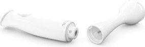 Resigilat: Blender de mana Tesla HB100WG, 200W, motor DC, Lama de otel, Alb