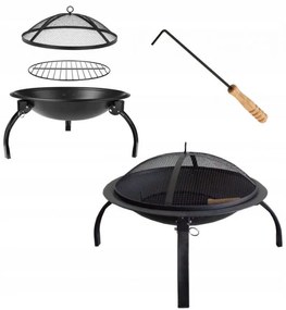 ShopJK GRĂTAR DE GRĂDINĂ - FOCAR BBQ5344