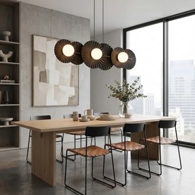 Lustră suspendată pe cablu UMBRA, 6x G9, 8W, 230V, negru